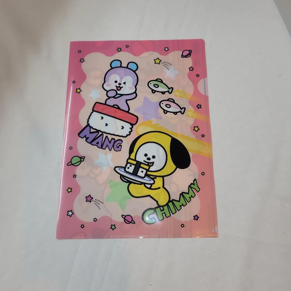 BT21 Kura Sushi Collab Japan Limited Exclusive File Folders